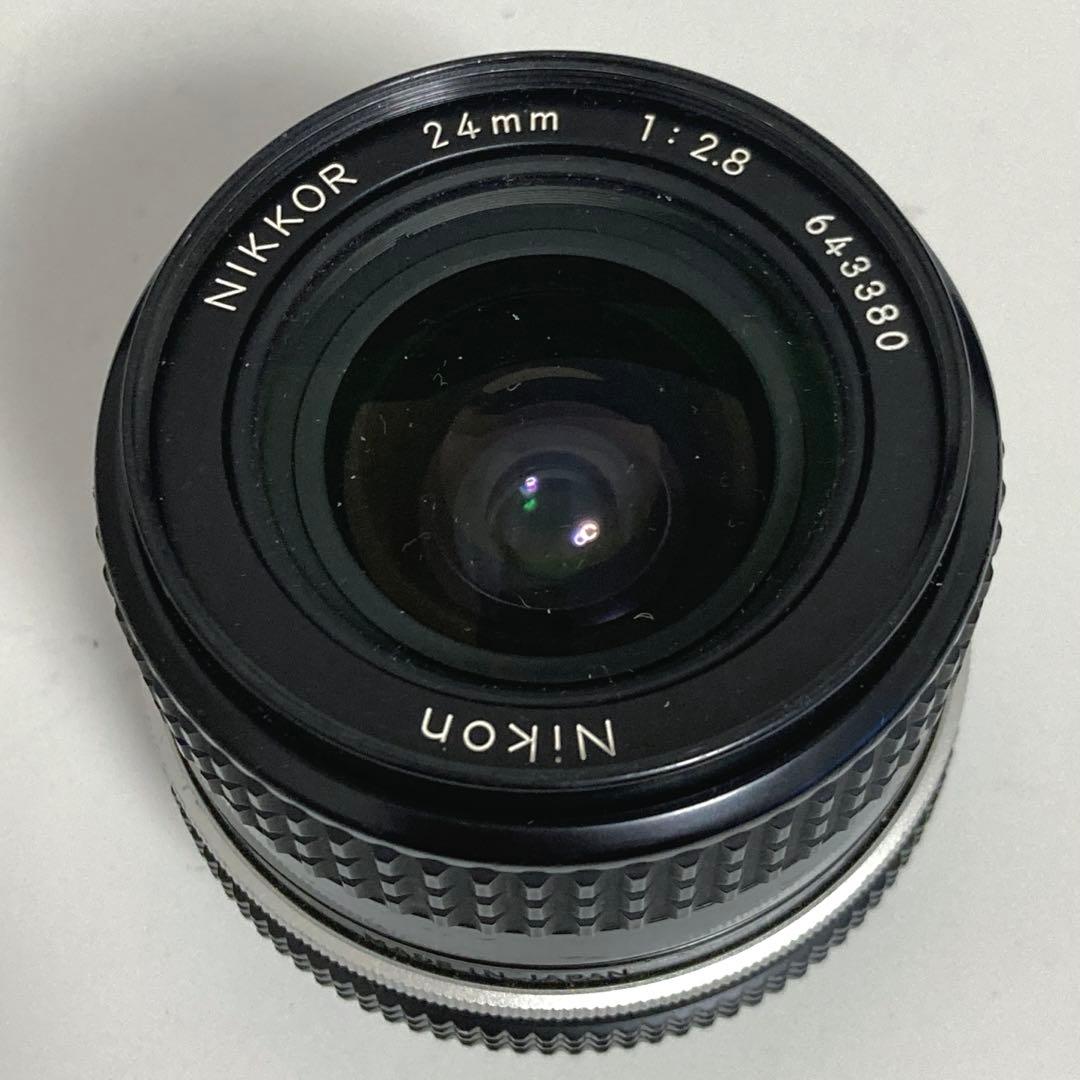 NIKON Ai-S NIKKOR 24mm F2.8 単焦点レンズ