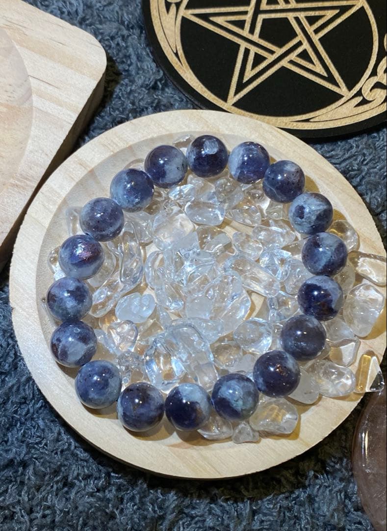 最強神道術式かけ！未来への導き！ 【超レアキラキラ輝くストロベリーアイオライト