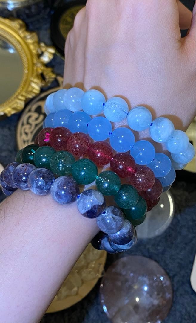 最強神道術式かけ！未来への導き！ 【超レアキラキラ輝くストロベリーアイオライト