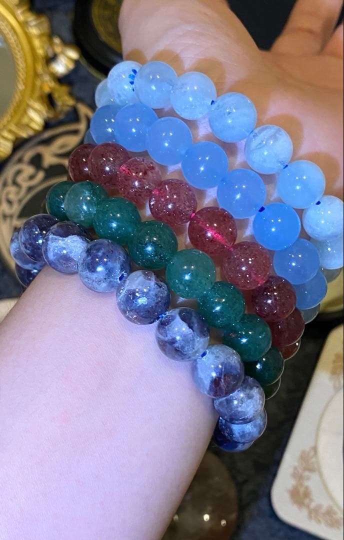 最強神道術式かけ！未来への導き！ 【超レアキラキラ輝くストロベリーアイオライト