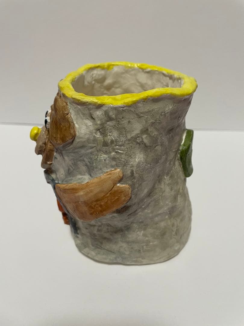 ペン立て　ハンドメイド　粘土