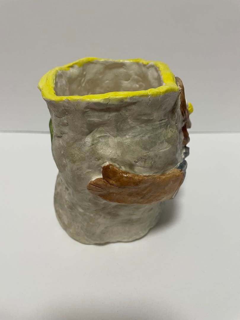 ペン立て　ハンドメイド　粘土