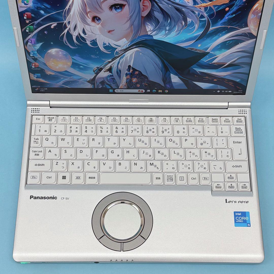 082 準美品 レッツノートCF-SV1 i5 第11世代 8GB office