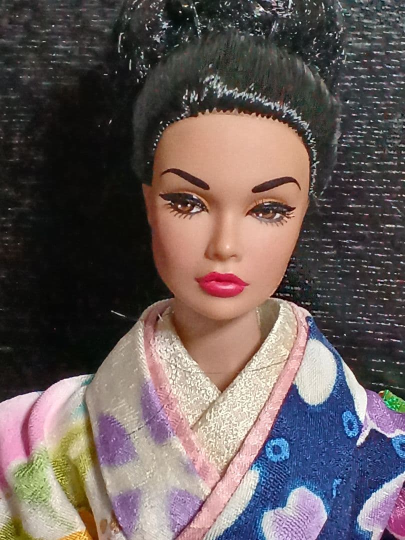 おまとめ　バービーのハンドメイドの振り袖、帯