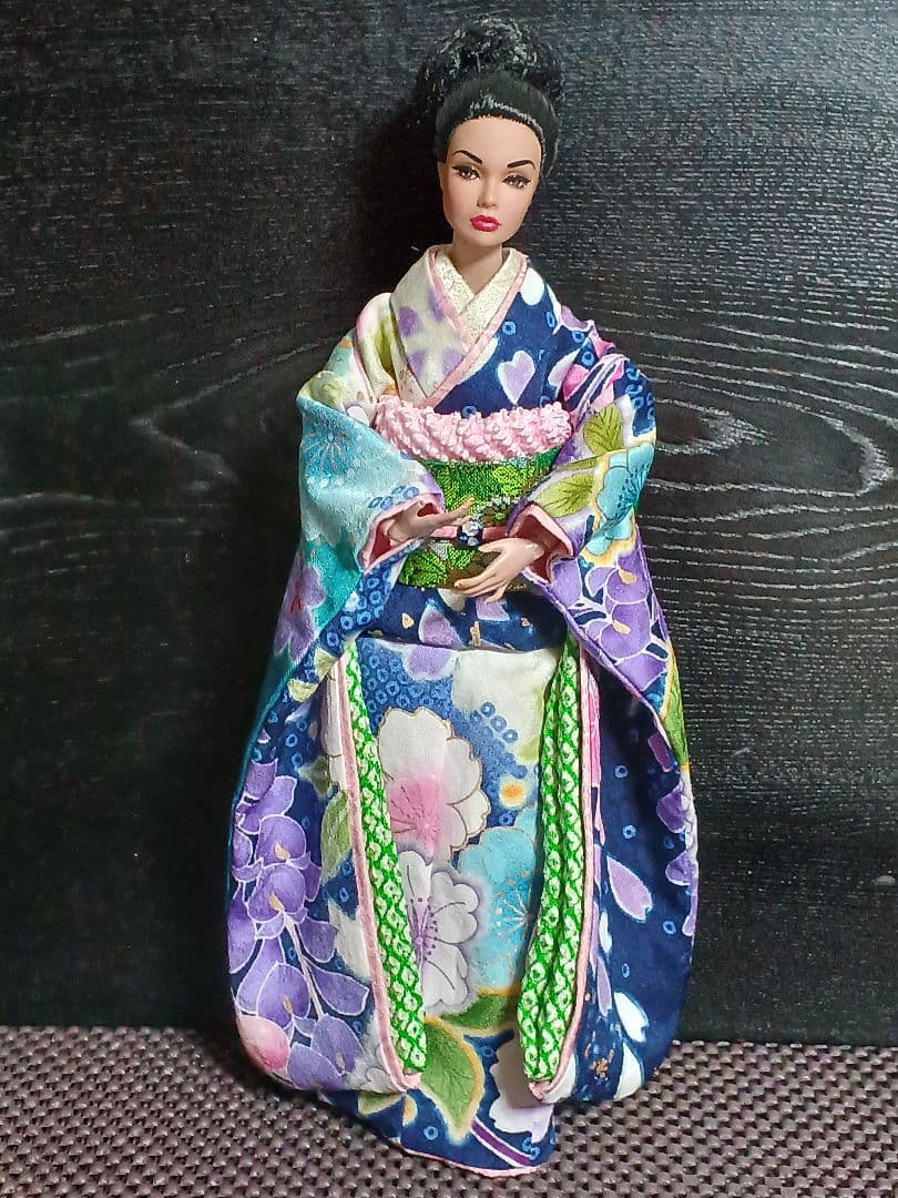 おまとめ　バービーのハンドメイドの振り袖、帯