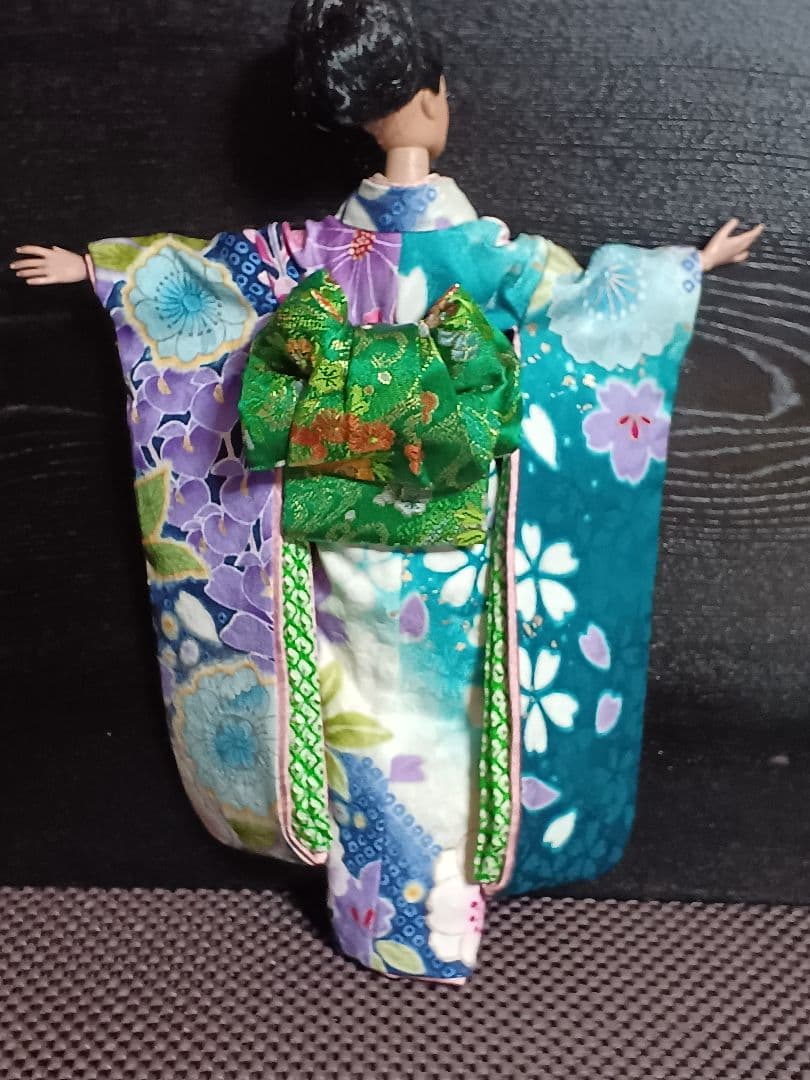 おまとめ　バービーのハンドメイドの振り袖、帯