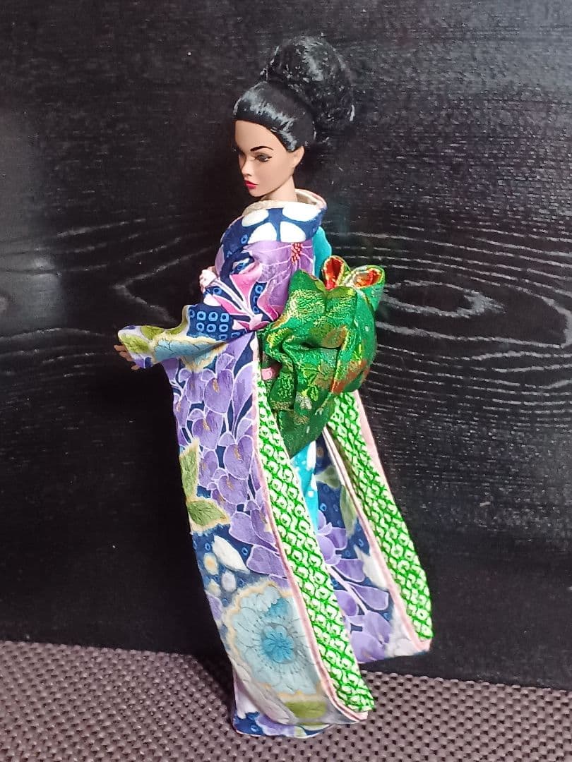 おまとめ　バービーのハンドメイドの振り袖、帯