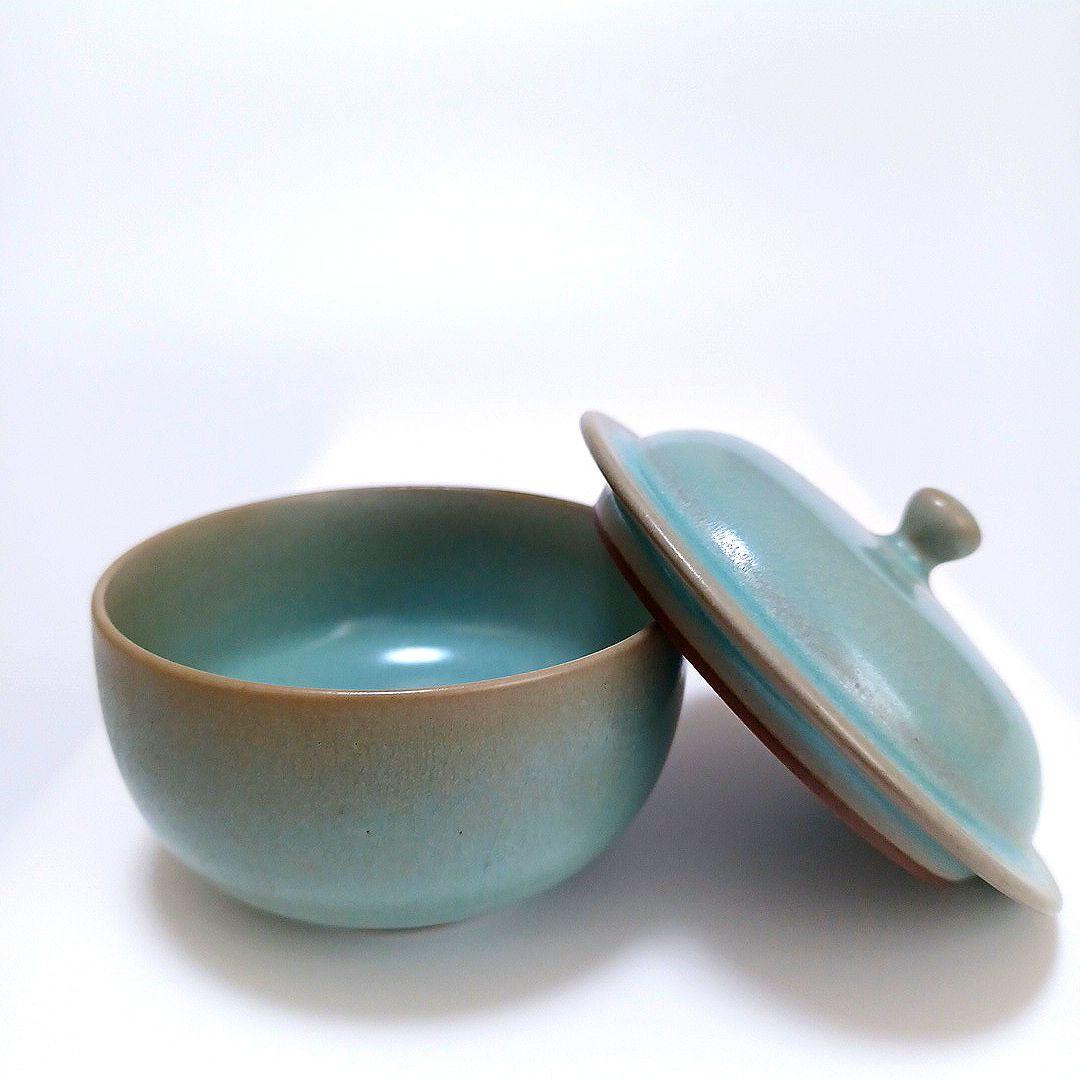 青磁　茶碗茶托