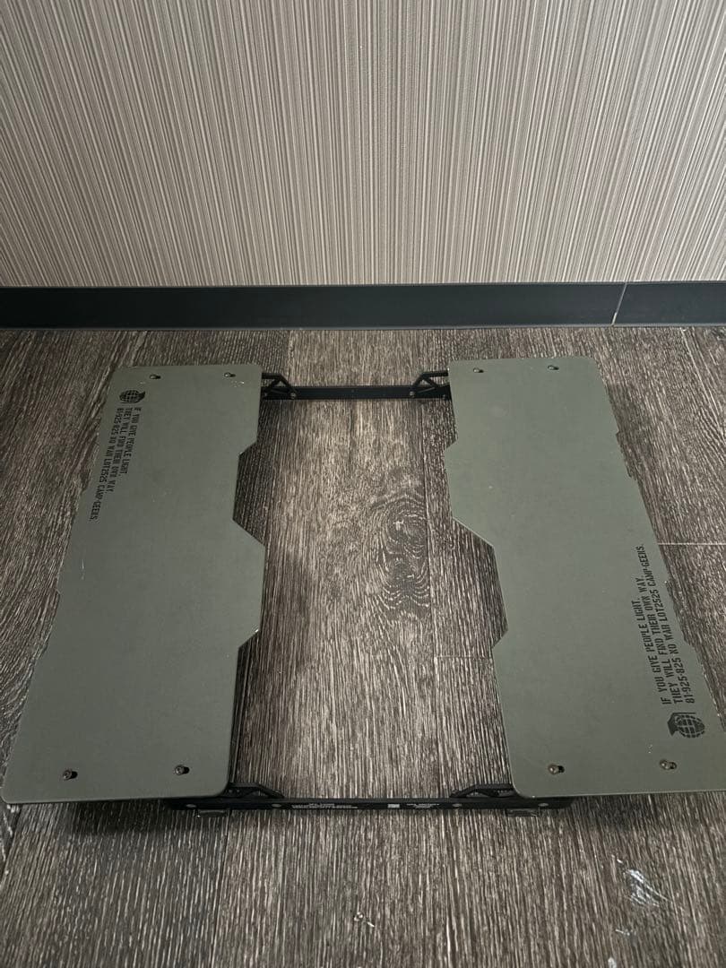 OMA.FACTORY×CAMP GEEKSコラボ　シェルコン25 天板