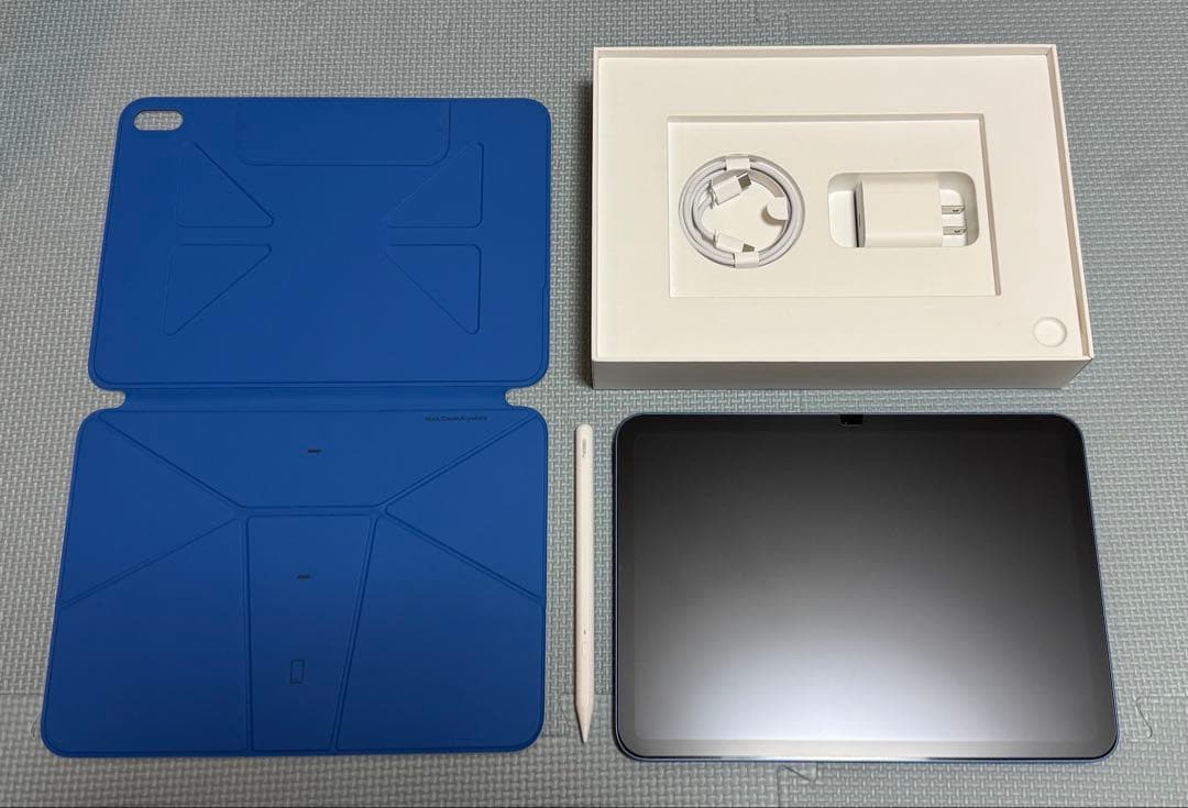 iPad A16 Wi-Fiモデル本体+ペンシル+ ケース(フィルム付)256㎇