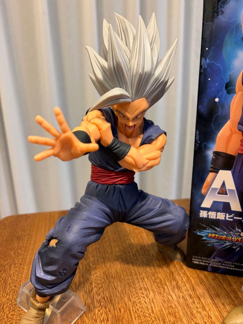 悟飯　ビースト　セット　一番くじ　ドラゴンボール　台座あり　箱あり