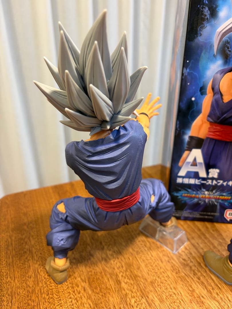 悟飯　ビースト　セット　一番くじ　ドラゴンボール　台座あり　箱あり