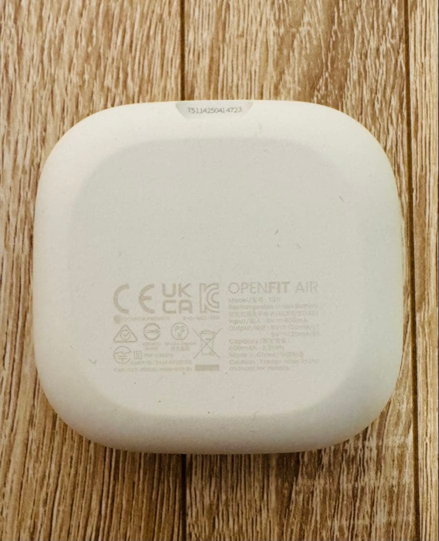 SHOKZ OPENFIT AIR ワイヤレスイヤホン+シリコンケース付