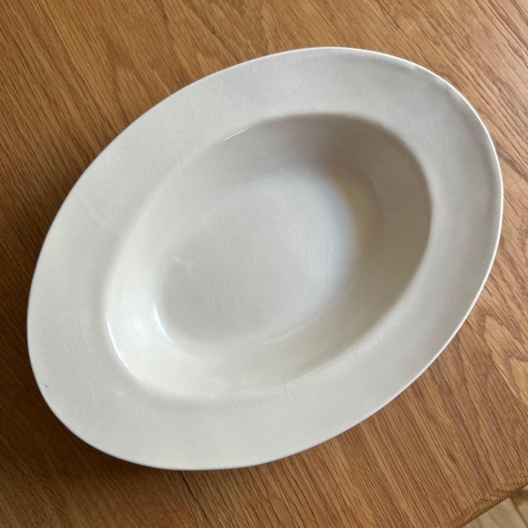 角田淳　オーバル深皿　大