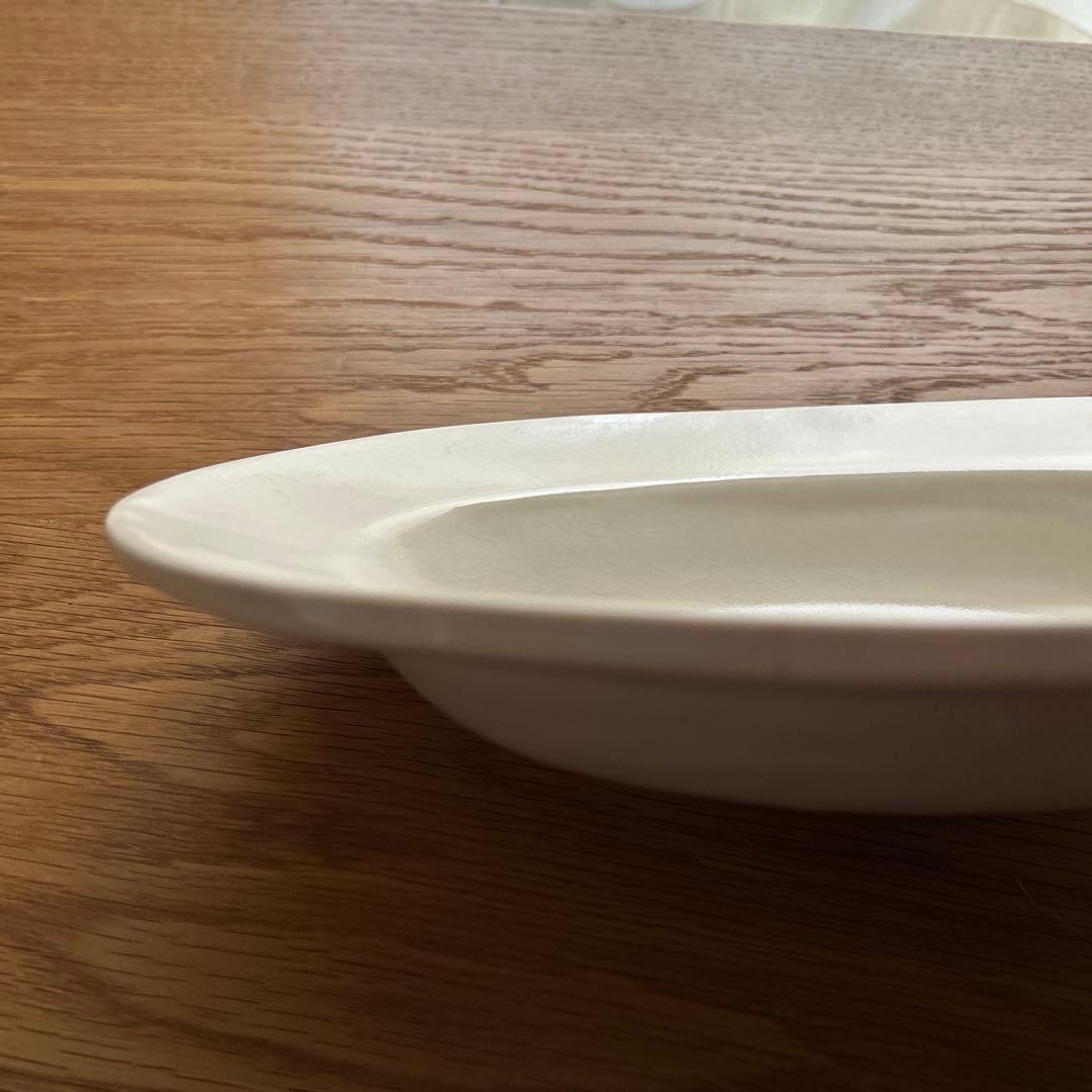 角田淳　オーバル深皿　大