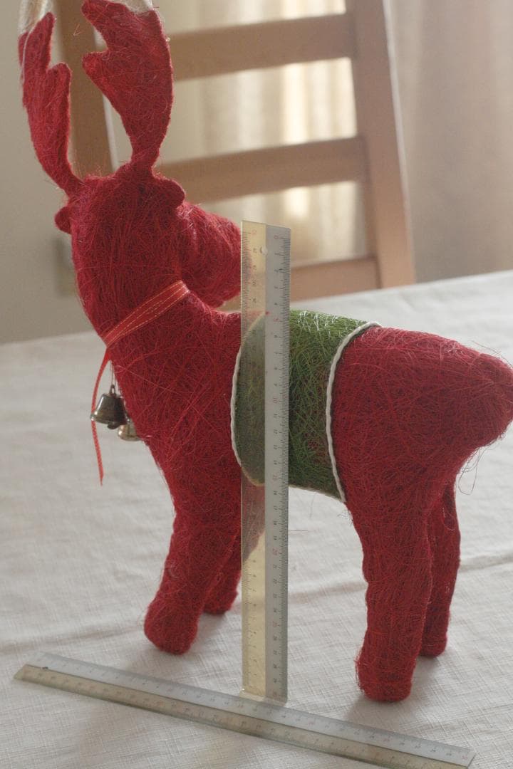 クリスマス　トナカイ　ぬいぐるみ　飾り　オブジェ