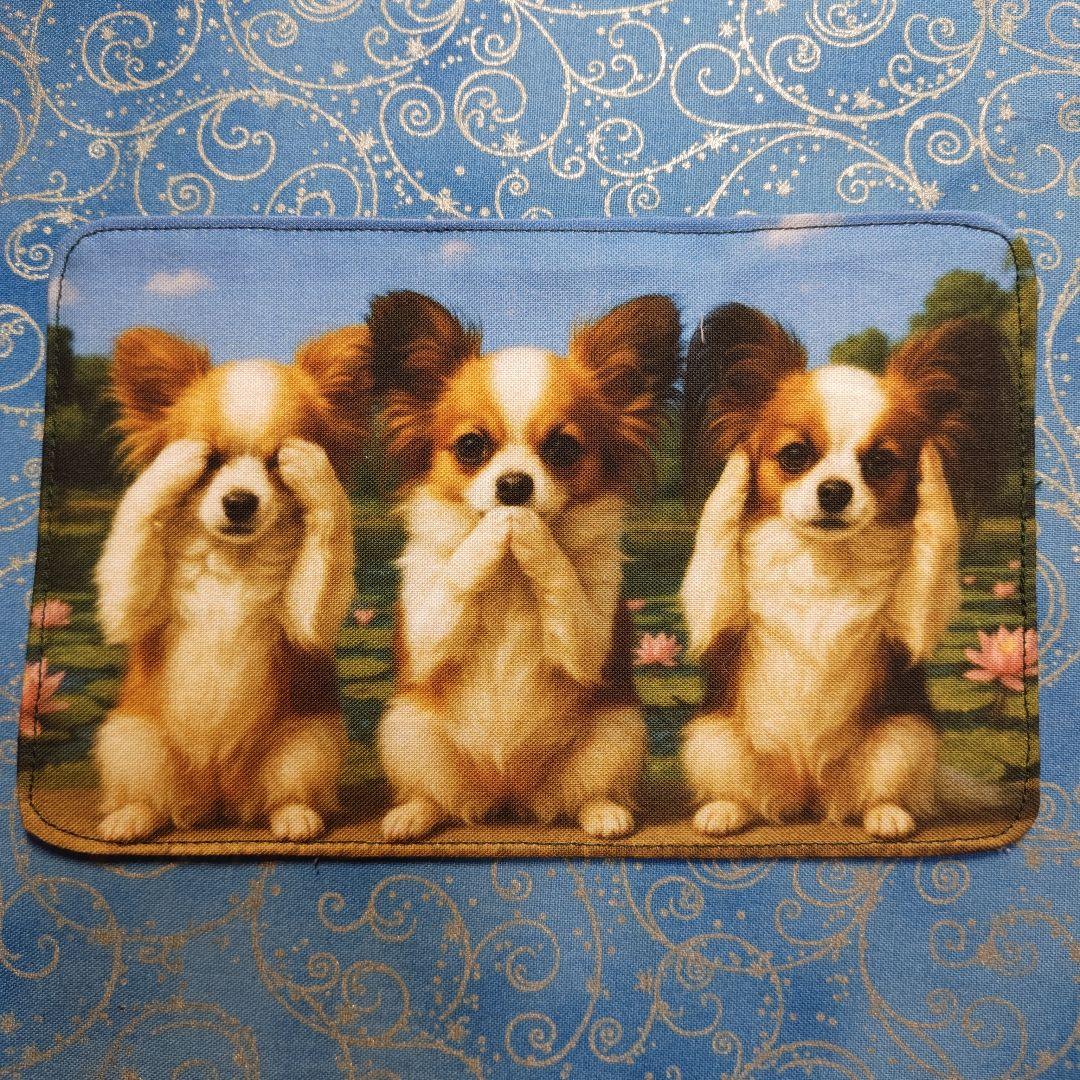 アロママ　ハンカチ　ダックス柄　16枚