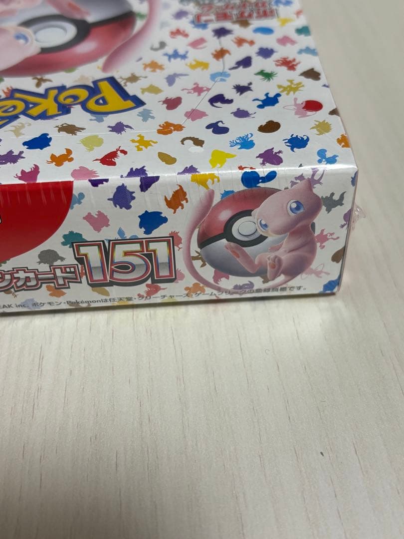 ポケモンカード　ポケモンカード151　BOX　シュリンク付き　未開封