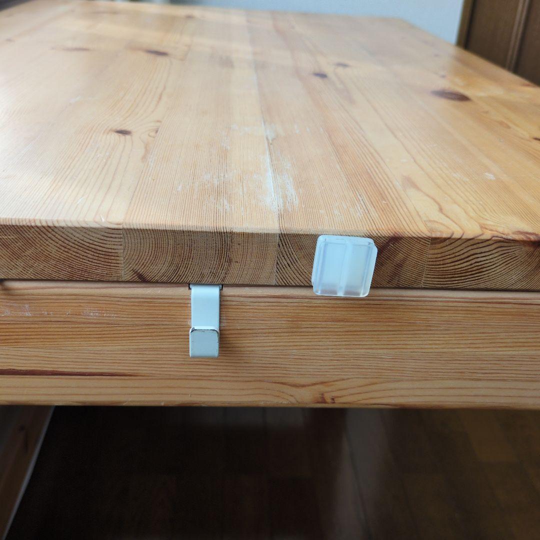【たのメル便送料込】無印良品 パイン材デスク デスクワゴンセット 学習机