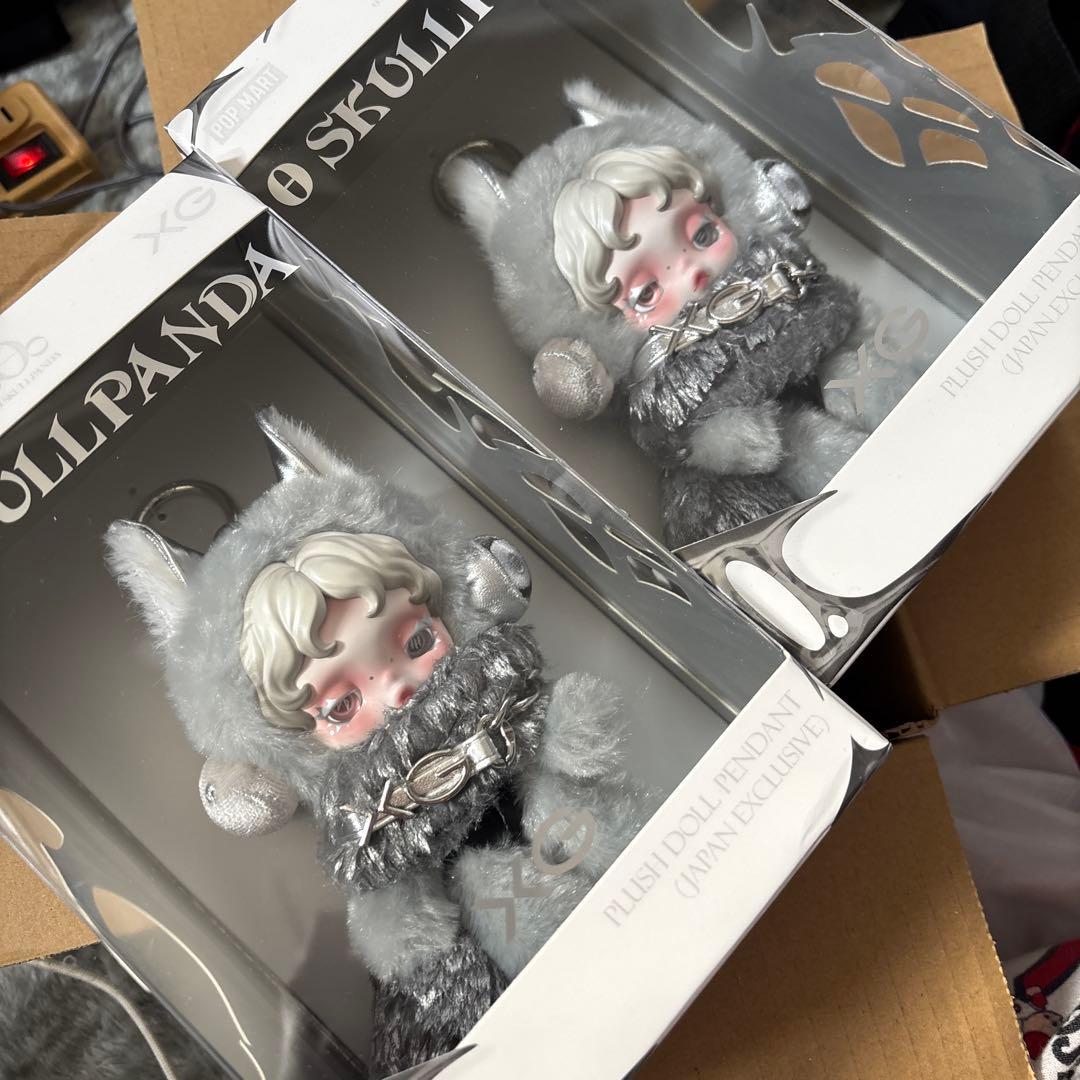 スカルパンダ XG 2点セット popmart ぬいぐるみ