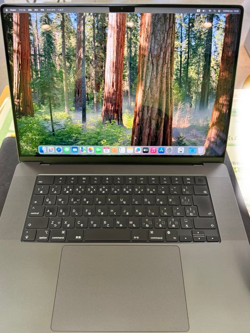 MacBook Pro M3 Pro 16インチ 18GB SSD 512GB