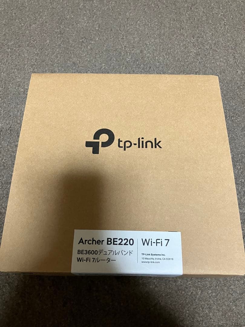 TP-Link Archer BE220 Wi-Fi 7 ルーター
