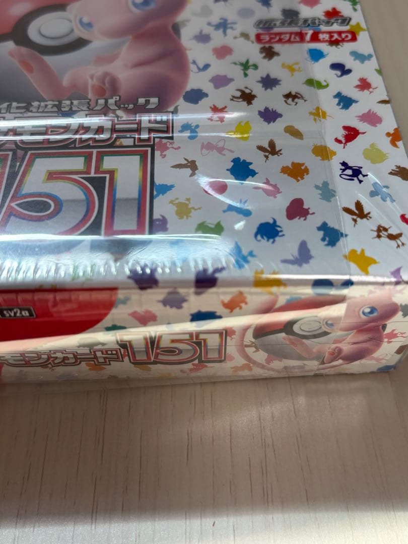 ポケモンカード　ポケモンカード151　シュリンク付き　未開封ボックス