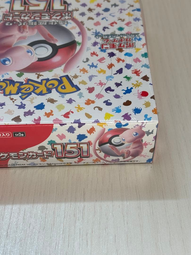 ポケモンカード　ポケモンカード151　シュリンク付き　未開封ボックス