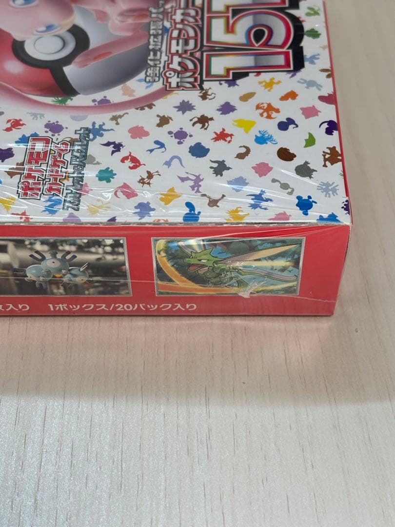 ポケモンカード　ポケモンカード151　シュリンク付き　未開封ボックス