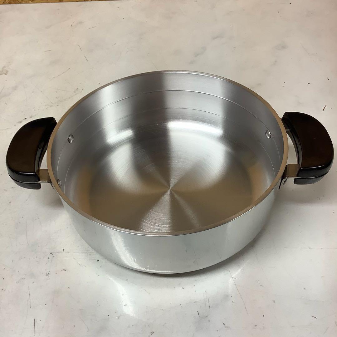 Peacetar万能調理鍋アルミ両手鍋箱付（らー78)