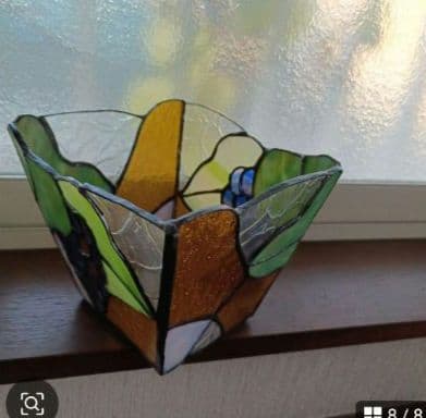 ステンドグラス　3/8迄の出品価格です。