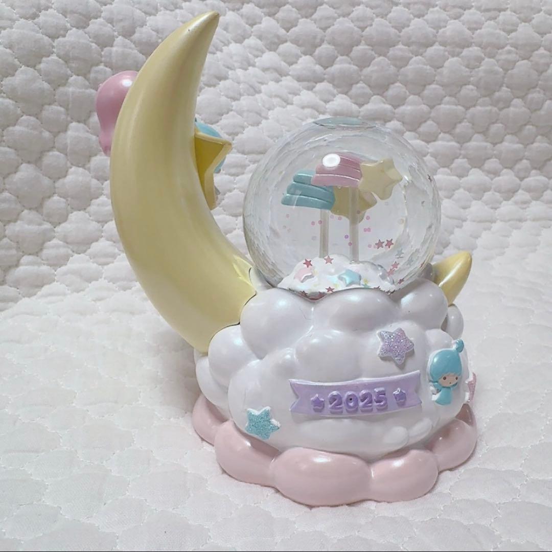 サンリオ❣️激かわ　キキララ 光る　スノーグローブ　ホシ　50th