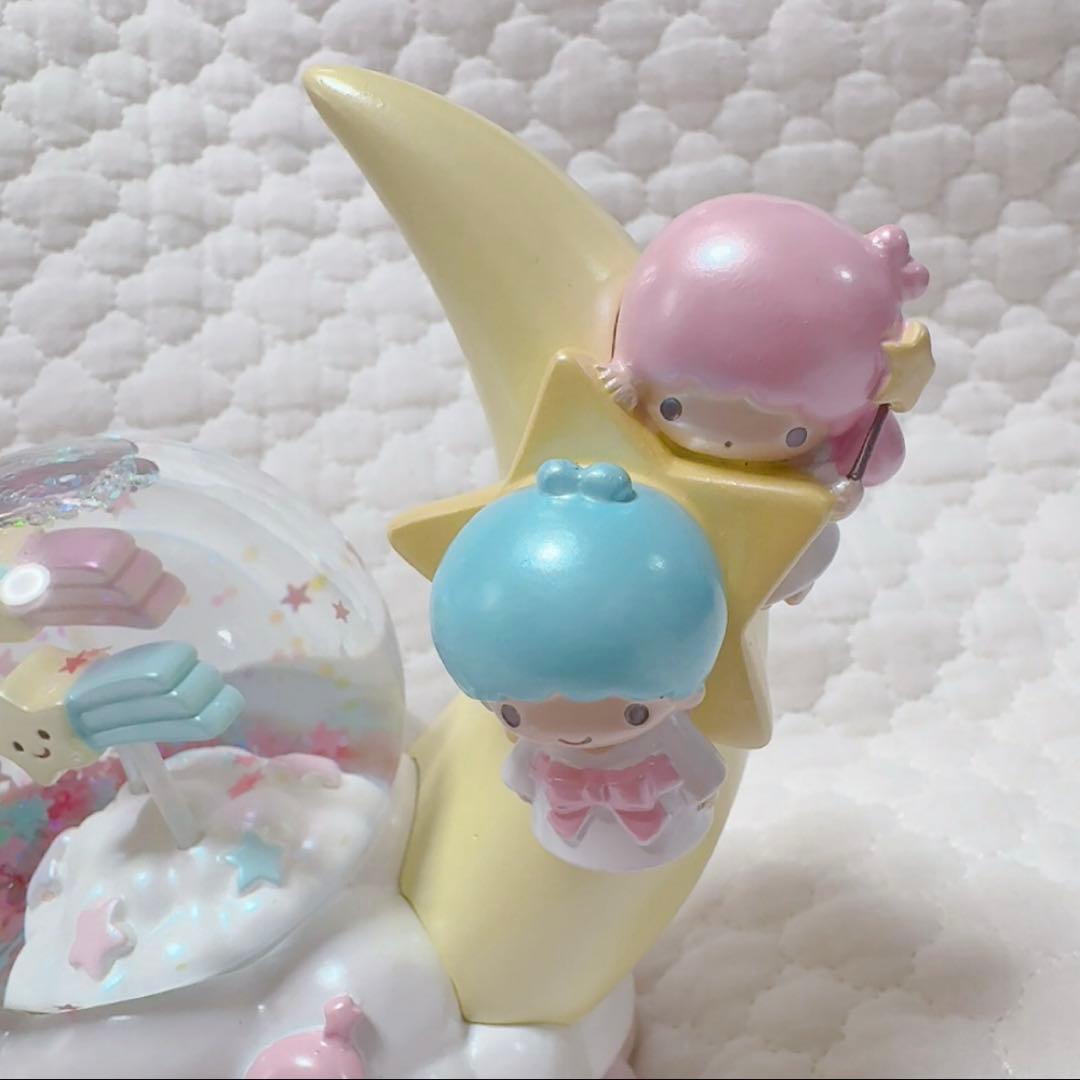サンリオ❣️激かわ　キキララ 光る　スノーグローブ　ホシ　50th