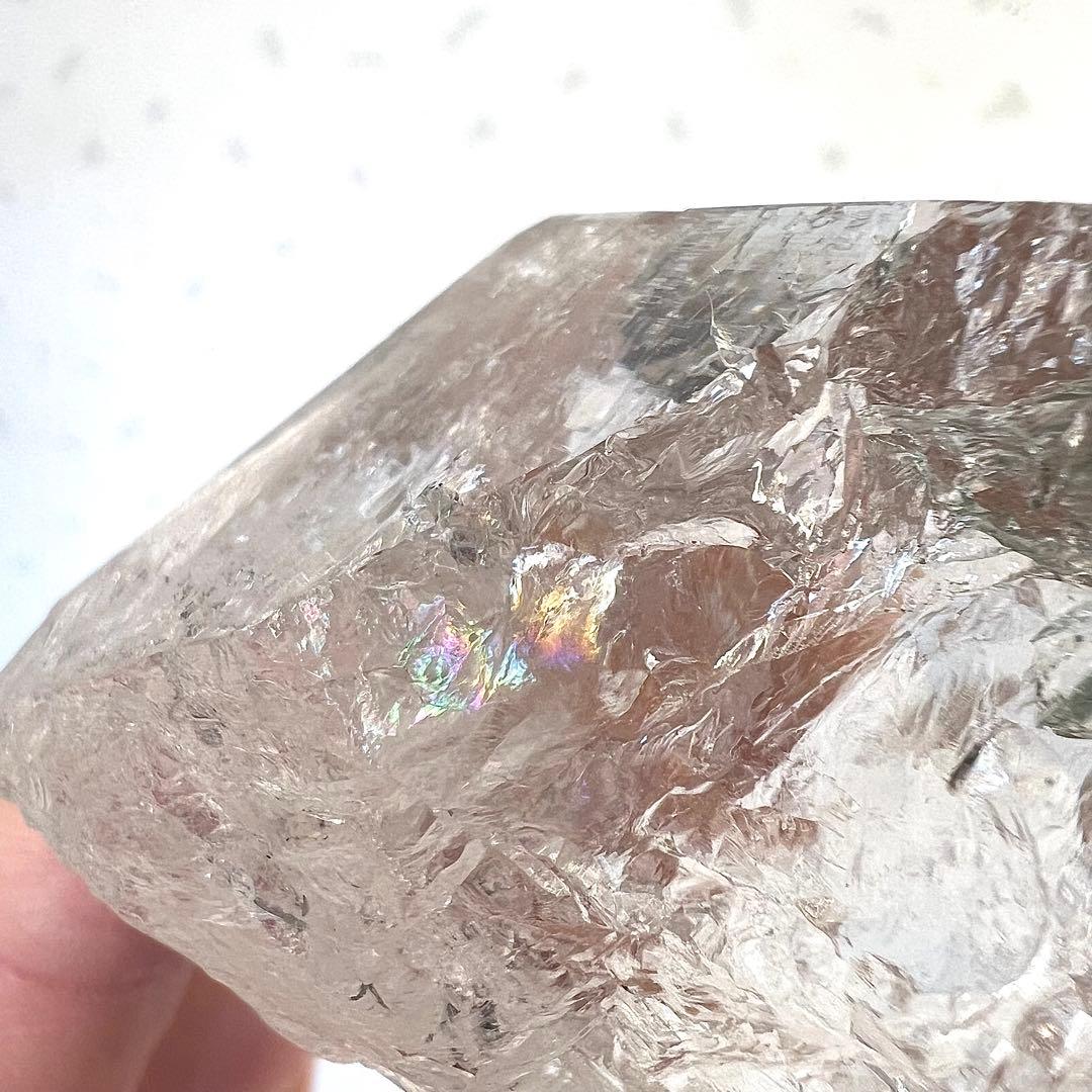 希少　ヒマラヤ　マニハール産　クローライト入り水晶　高透明　　2