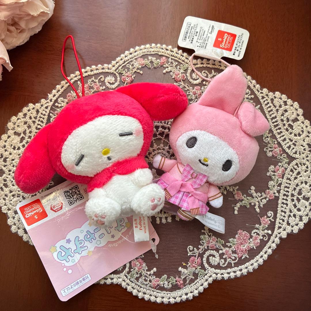 サンリオ　マイメロ　マスコット　バック　ミラー　シリコン小物入れ　まとめ売り