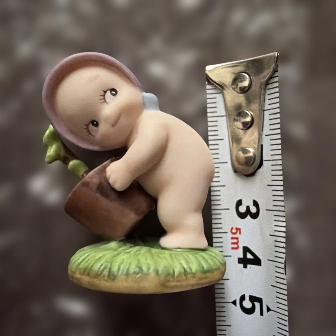 ローズオニール キューピーとお化け屋敷の巻 置物 加藤工芸 フィギュア グッズ