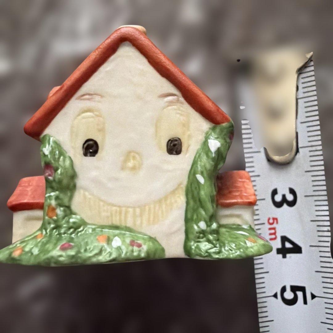 ローズオニール キューピーとお化け屋敷の巻 置物 加藤工芸 フィギュア グッズ