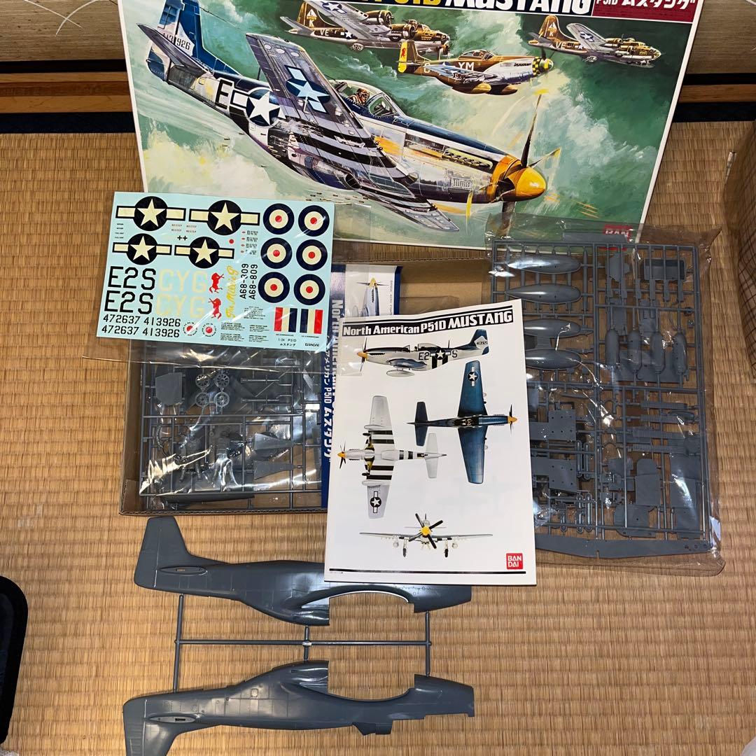 【未開封品】1/24 ノースアメリカン P-51D ムスタング　★プラモデル★