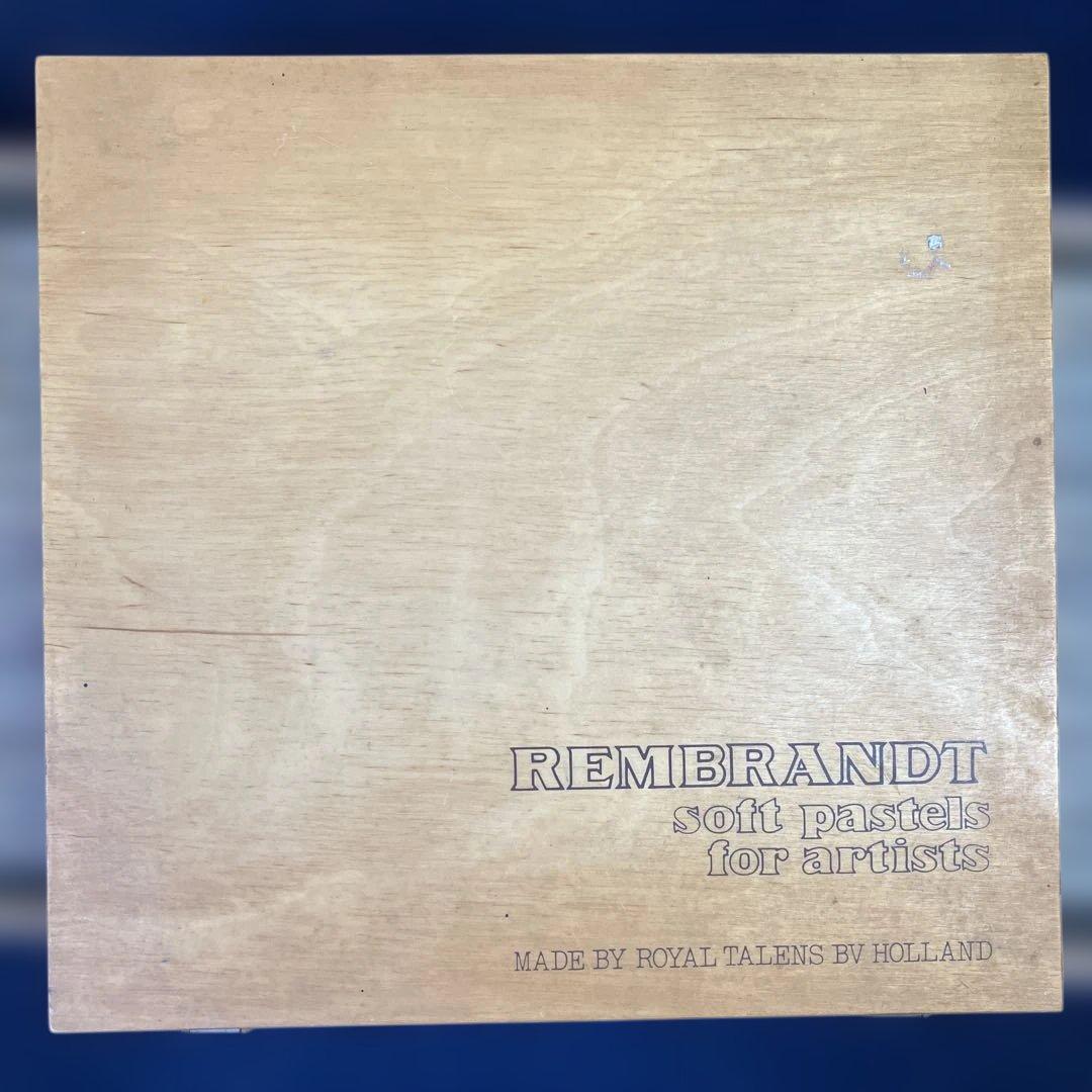 パステルレンブラントREMBRANDT soft pastels 90本使用品
