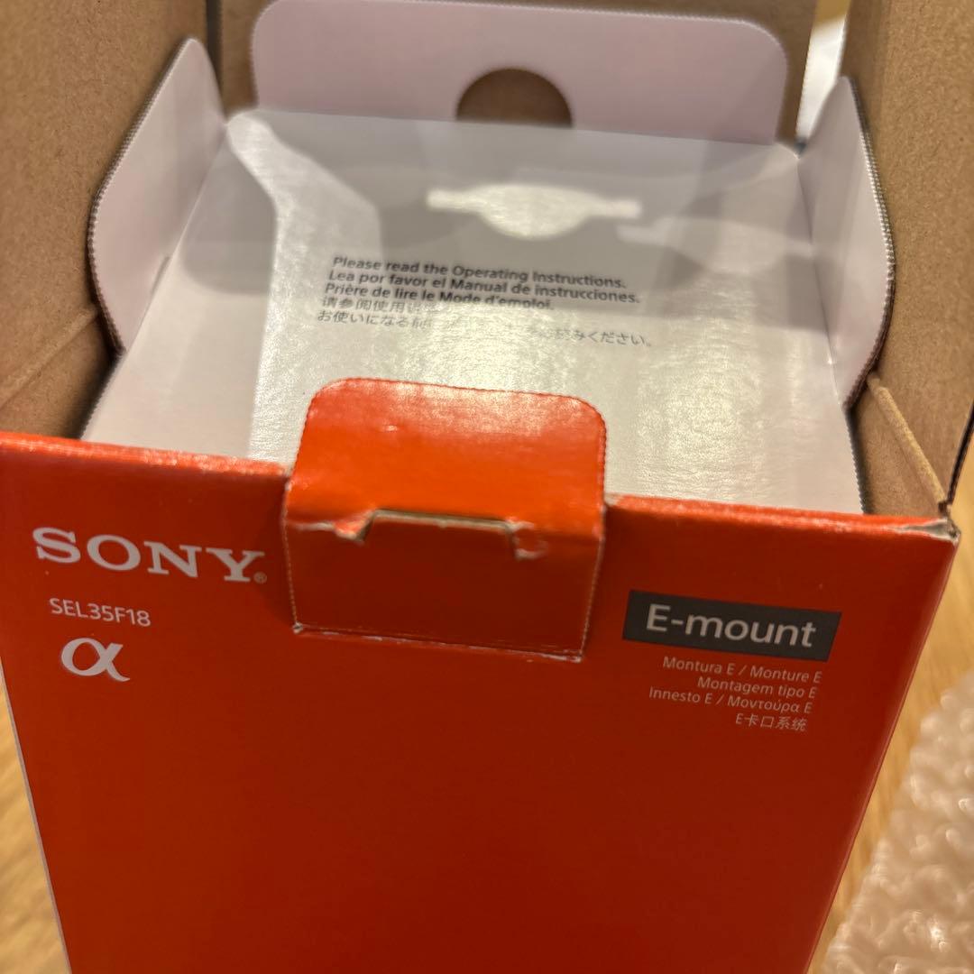 レンズ(単焦点) SONY SEL35F18 E35mm F1.8 OSS