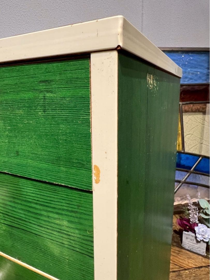 小物入れ 小引き出し レトロポップ 昭和レトロ 当時物 インテリア アンティーク