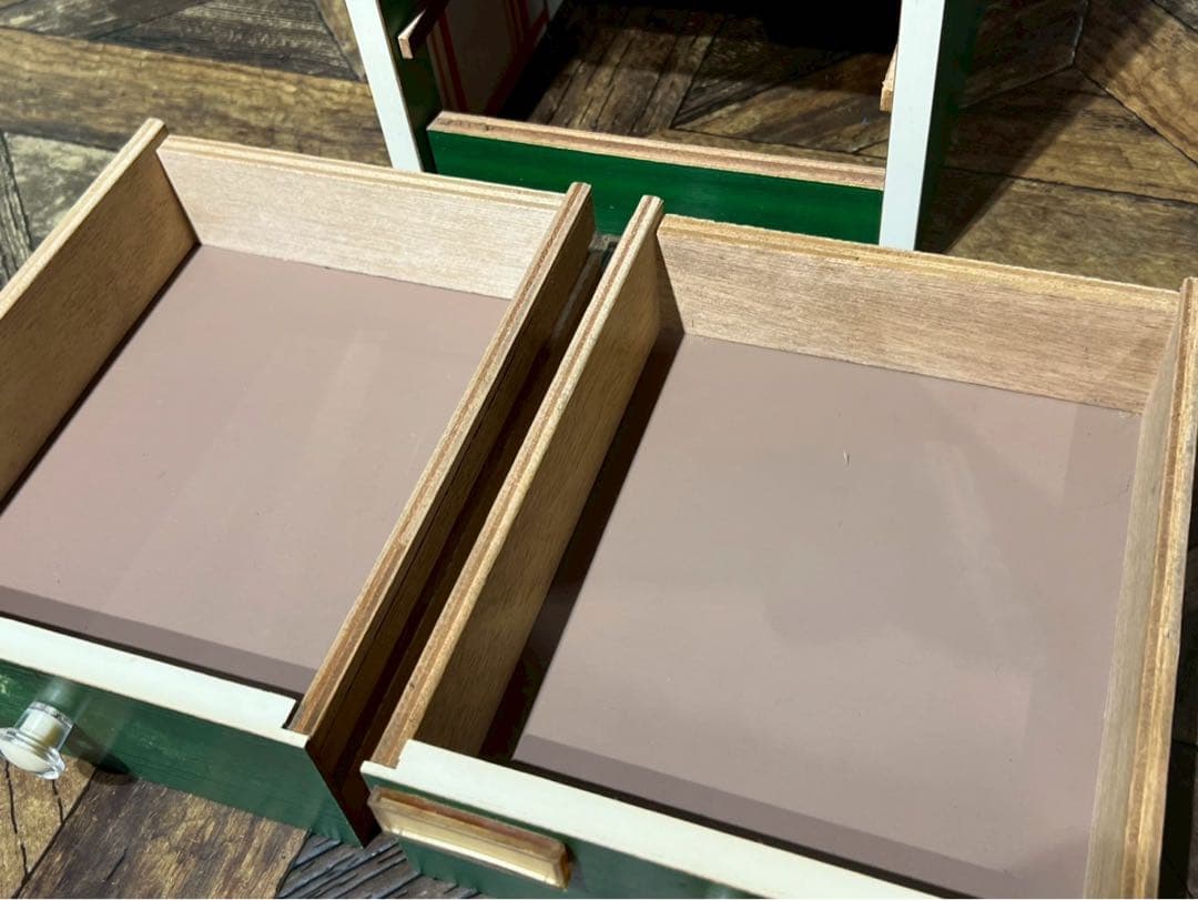 小物入れ 小引き出し レトロポップ 昭和レトロ 当時物 インテリア アンティーク