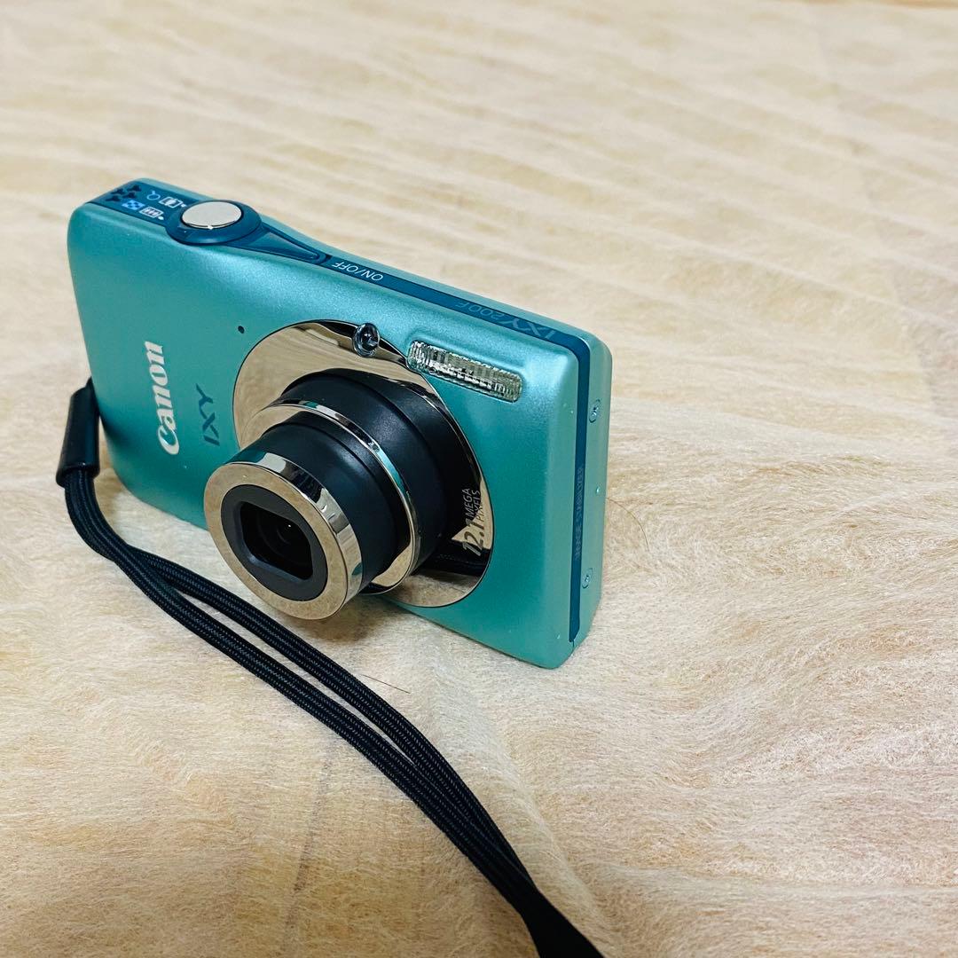 美品✨CANON【IXY200F】水色 コンデジ