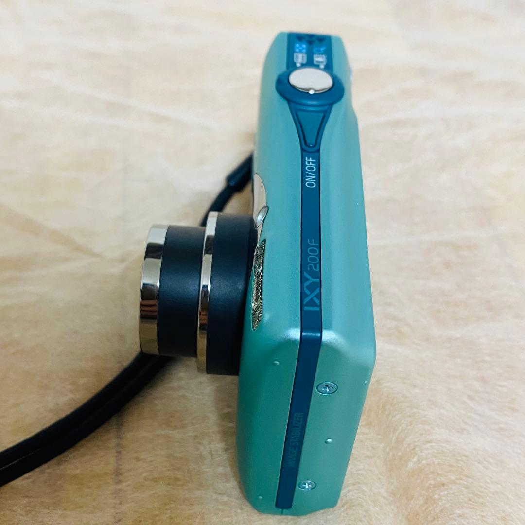 美品✨CANON【IXY200F】水色 コンデジ