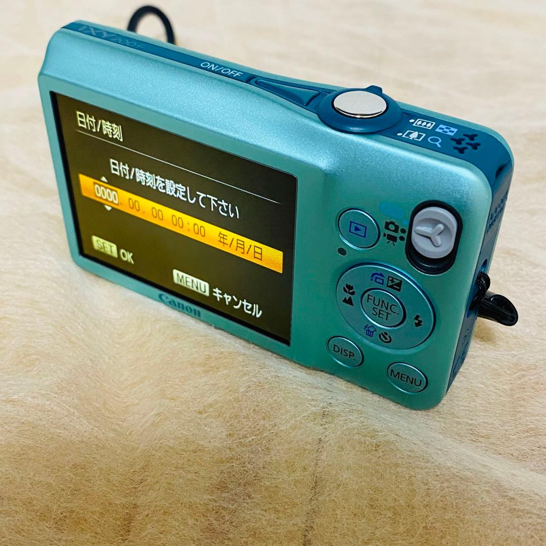 美品✨CANON【IXY200F】水色 コンデジ