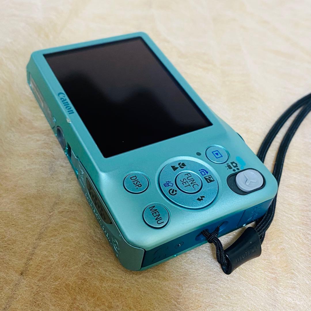 美品✨CANON【IXY200F】水色 コンデジ