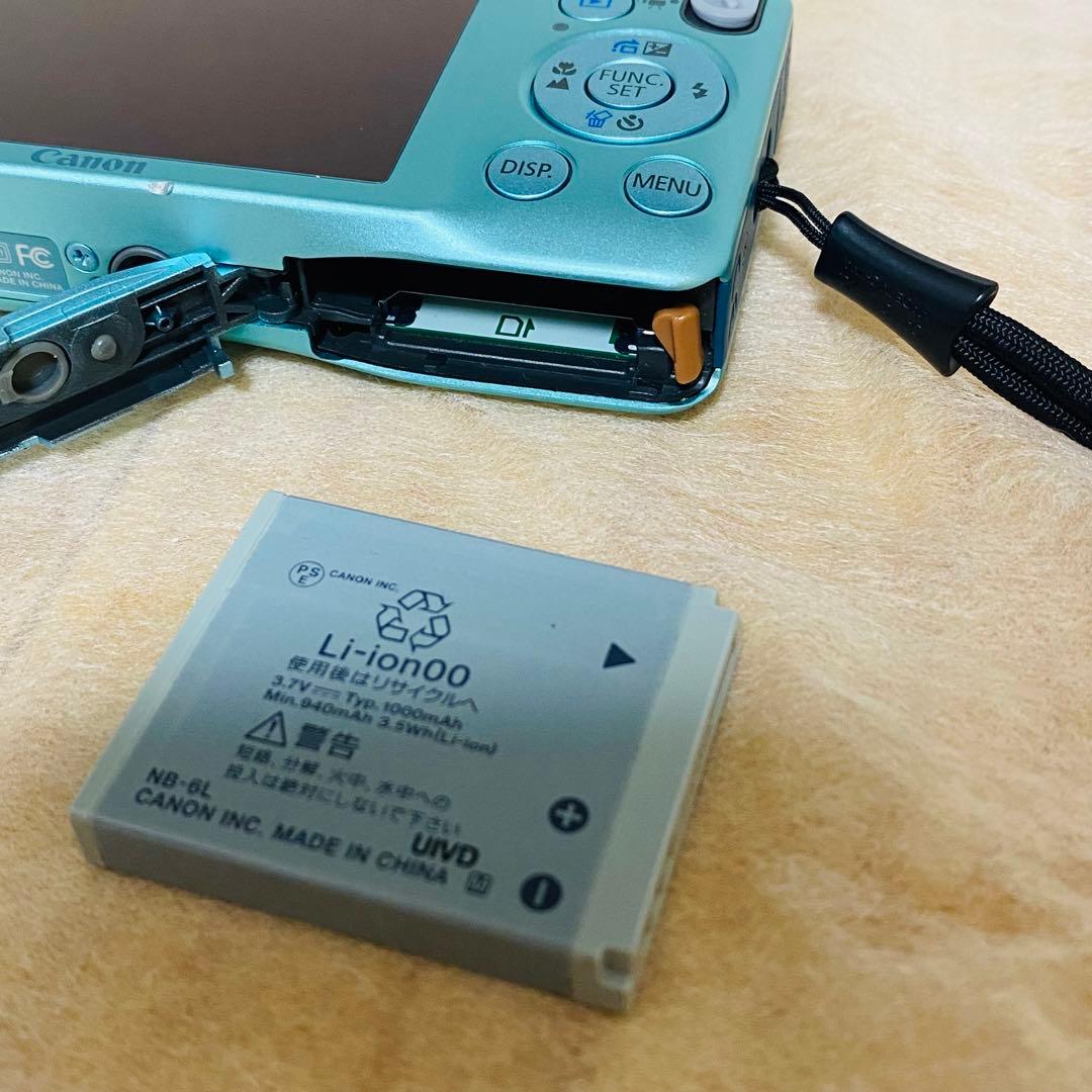 美品✨CANON【IXY200F】水色 コンデジ