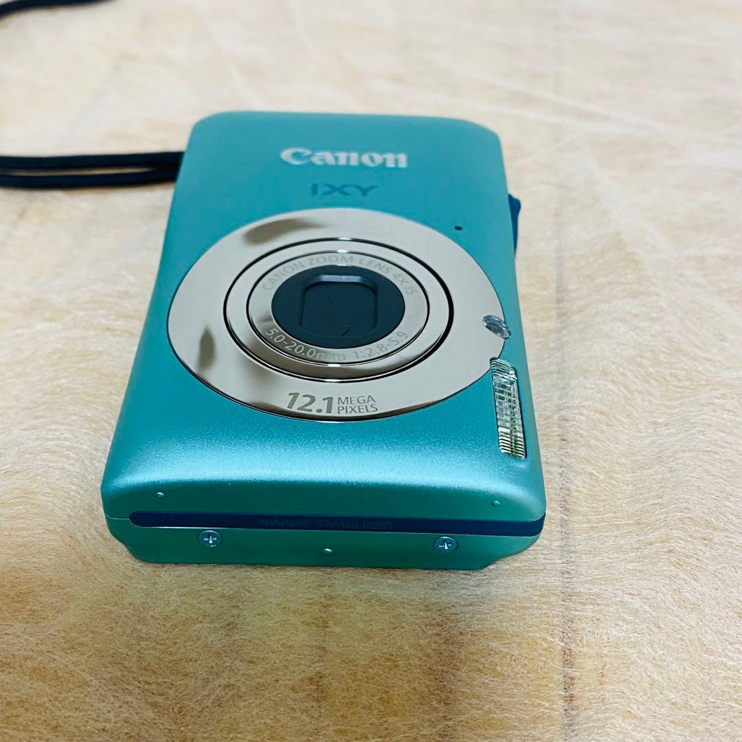 美品✨CANON【IXY200F】水色 コンデジ
