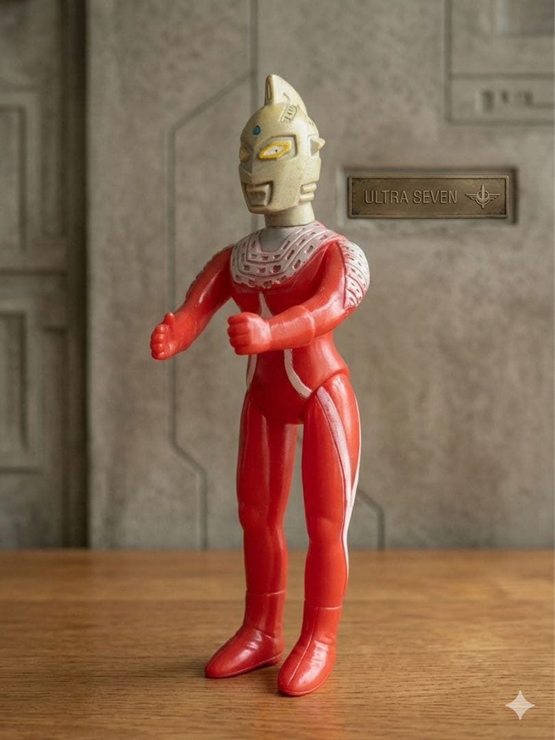 希少・当時物　ブルマァク ウルトラセブン ソフビ 大サイズ 約30cm 円谷プロ