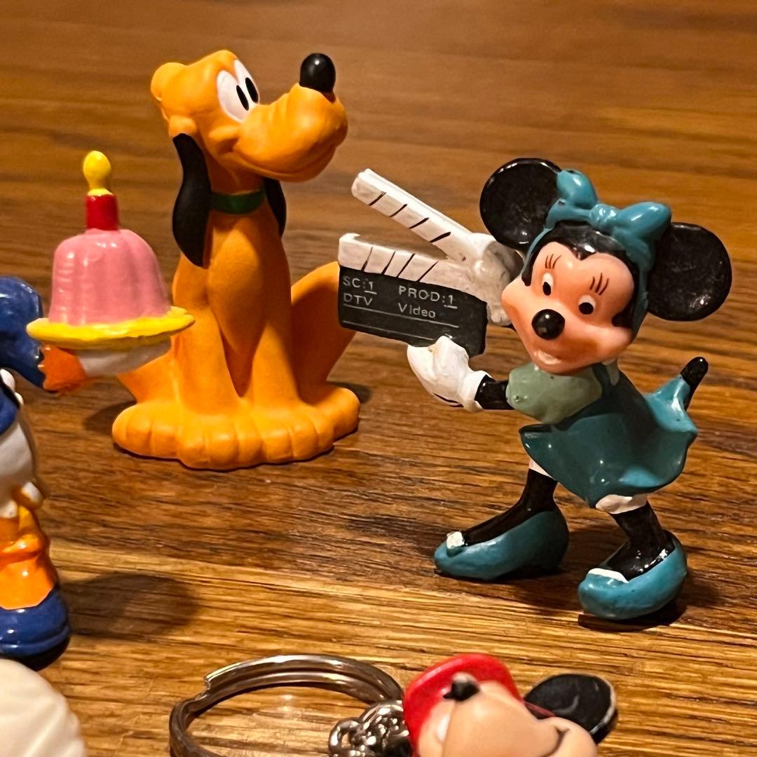 【希少】昭和レトロビンテージ　ディズニーフィギュア　キーホルダー　まとめ売り